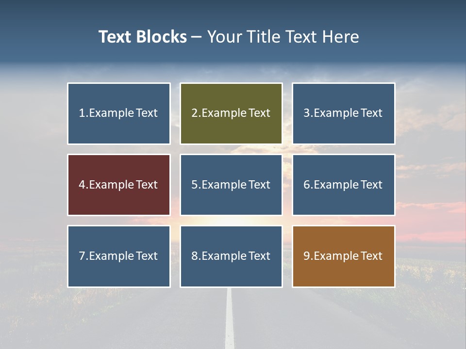 Non Urban Rural Mountain PowerPoint Template