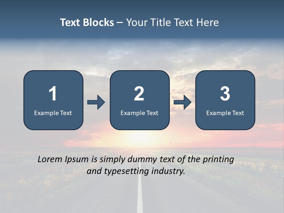 Non Urban Rural Mountain PowerPoint Template