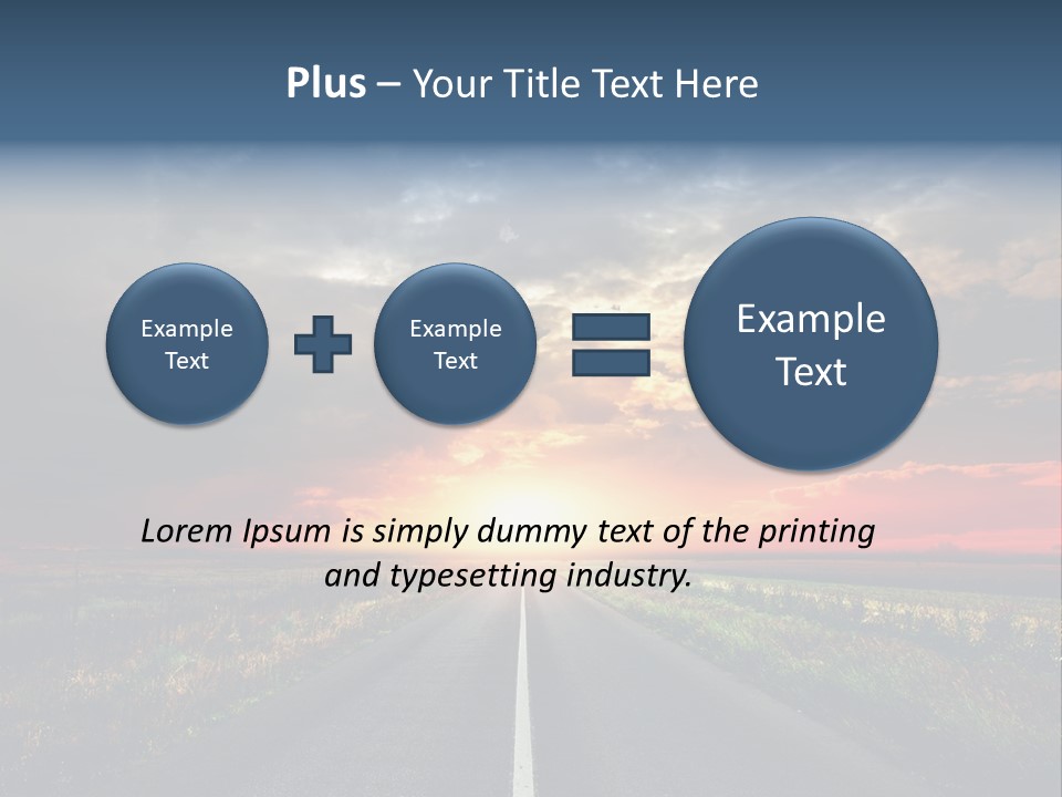 Non Urban Rural Mountain PowerPoint Template