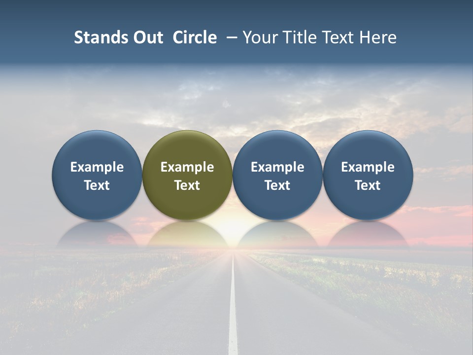 Non Urban Rural Mountain PowerPoint Template