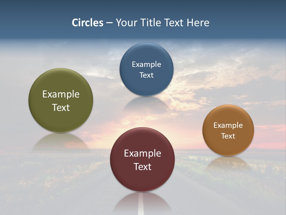 Non Urban Rural Mountain PowerPoint Template