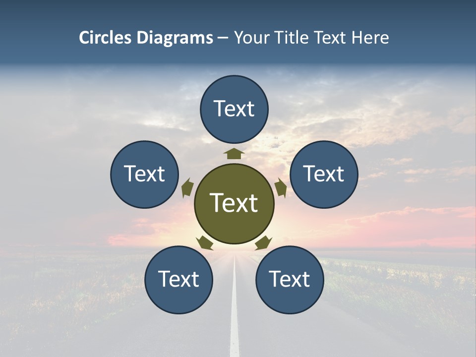 Non Urban Rural Mountain PowerPoint Template