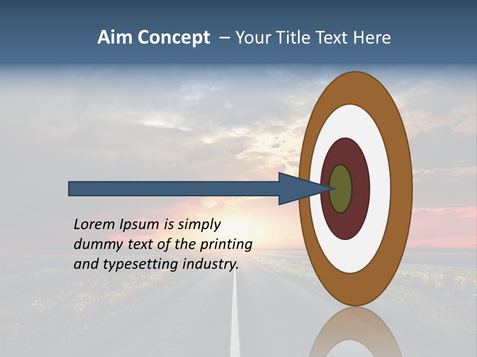 Non Urban Rural Mountain PowerPoint Template