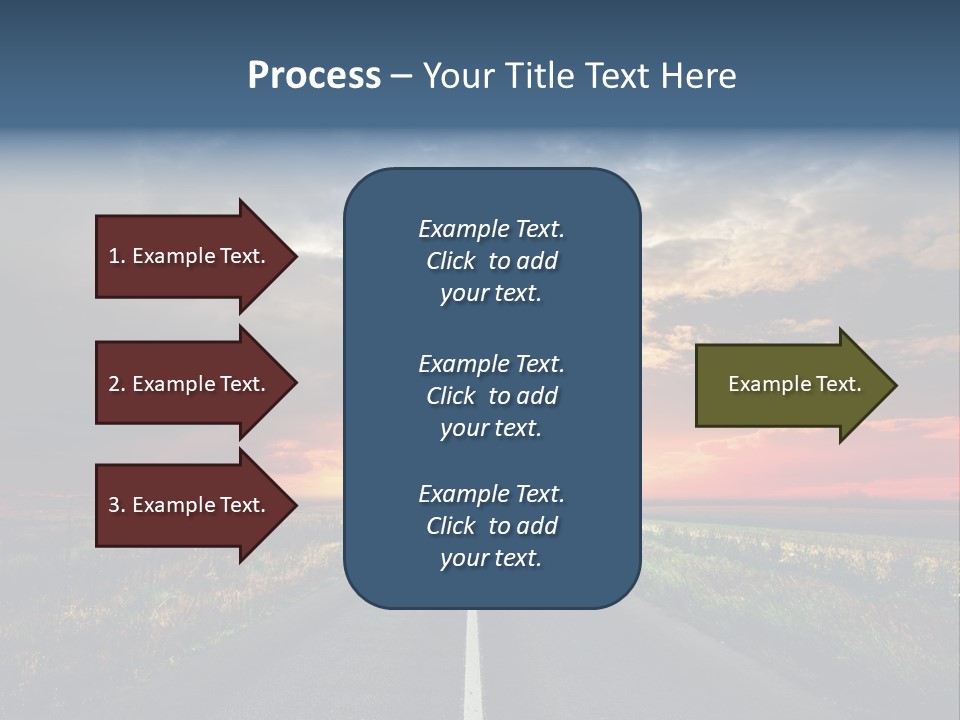 Non Urban Rural Mountain PowerPoint Template