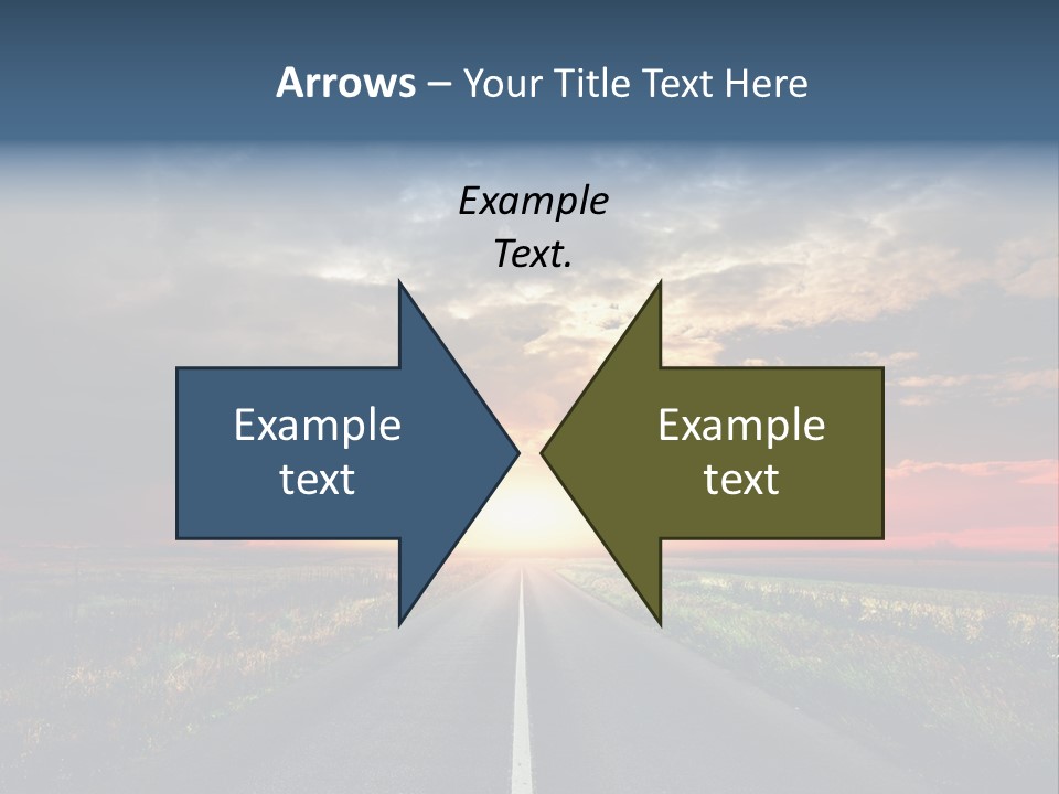 Non Urban Rural Mountain PowerPoint Template