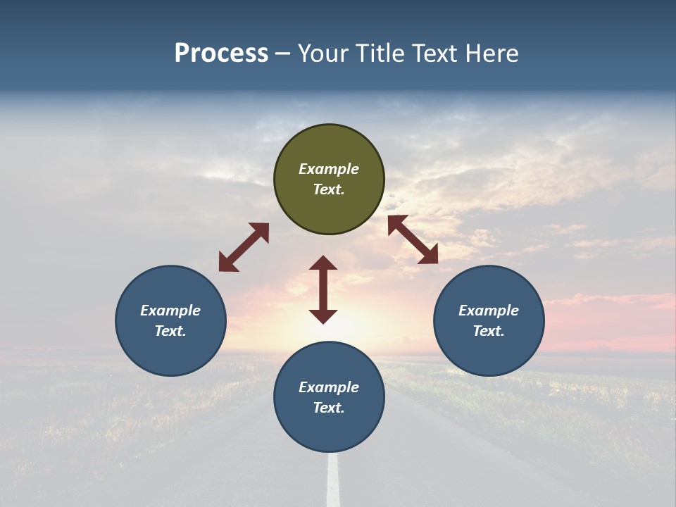 Non Urban Rural Mountain PowerPoint Template