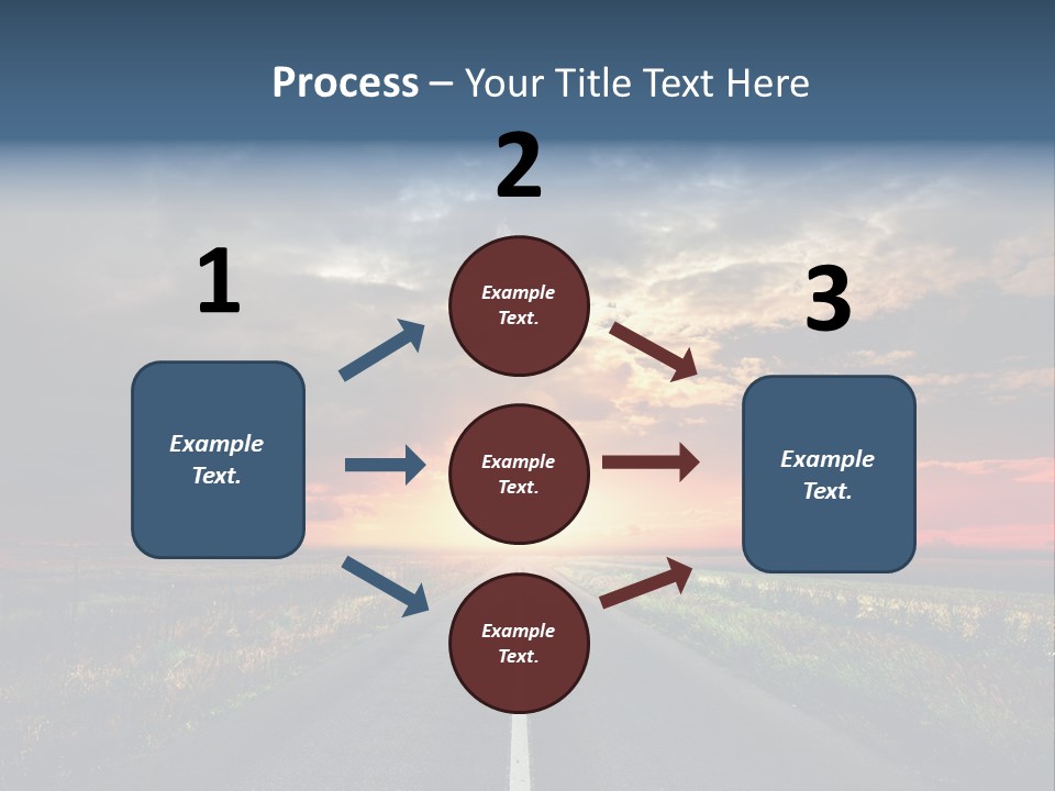 Non Urban Rural Mountain PowerPoint Template