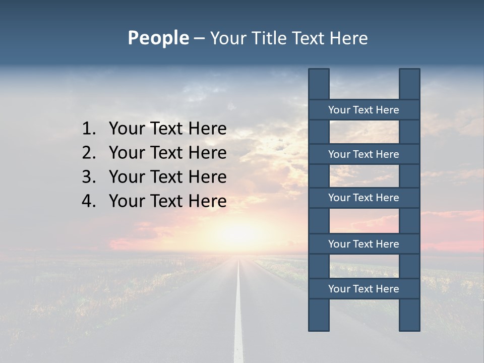 Non Urban Rural Mountain PowerPoint Template