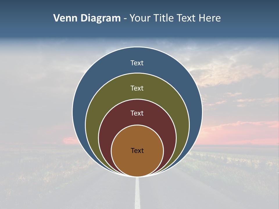Non Urban Rural Mountain PowerPoint Template