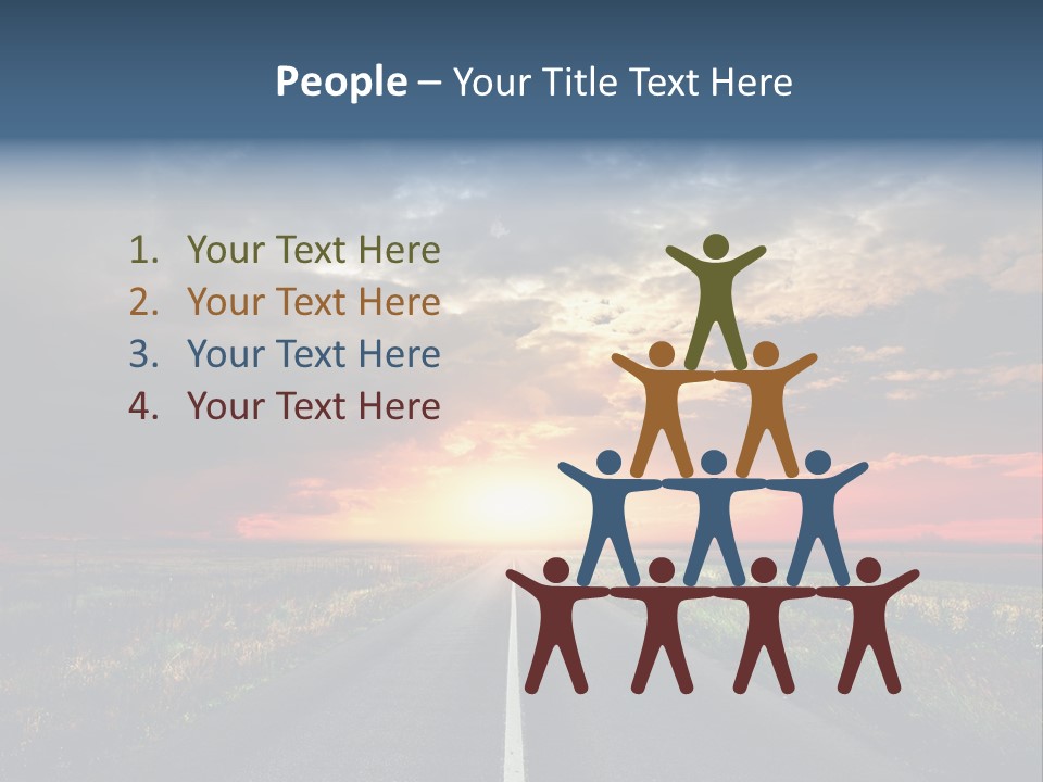 Non Urban Rural Mountain PowerPoint Template