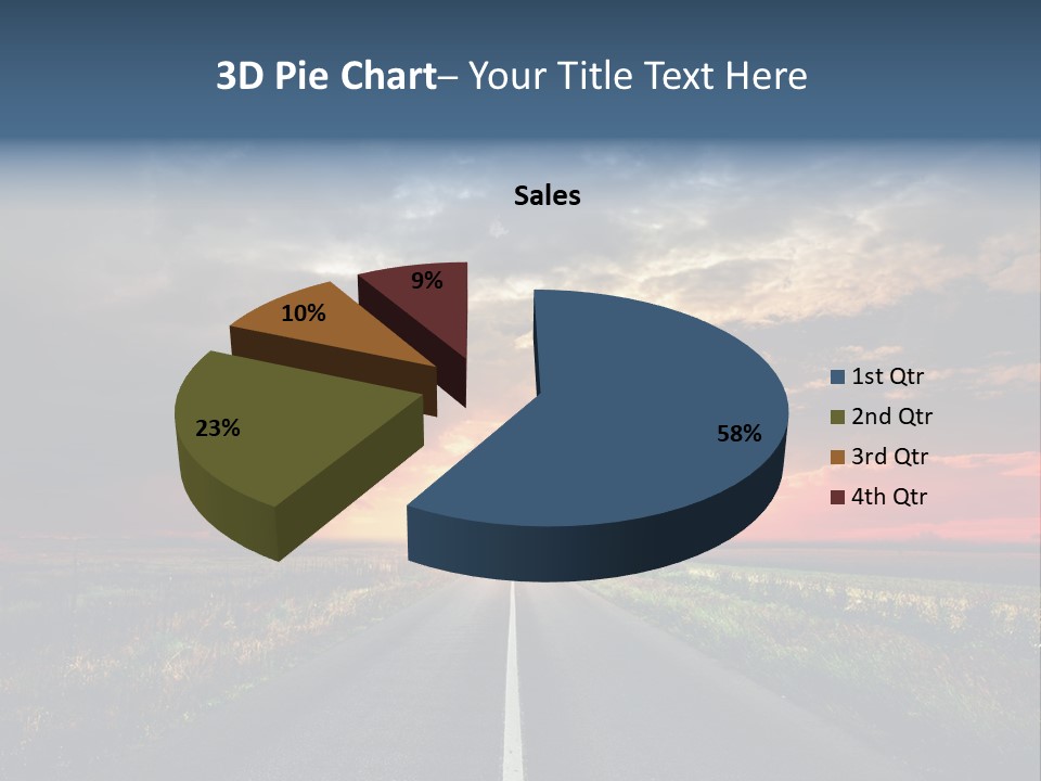 Non Urban Rural Mountain PowerPoint Template