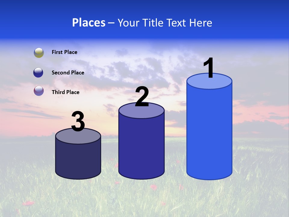 Nature Farm Grassland PowerPoint Template