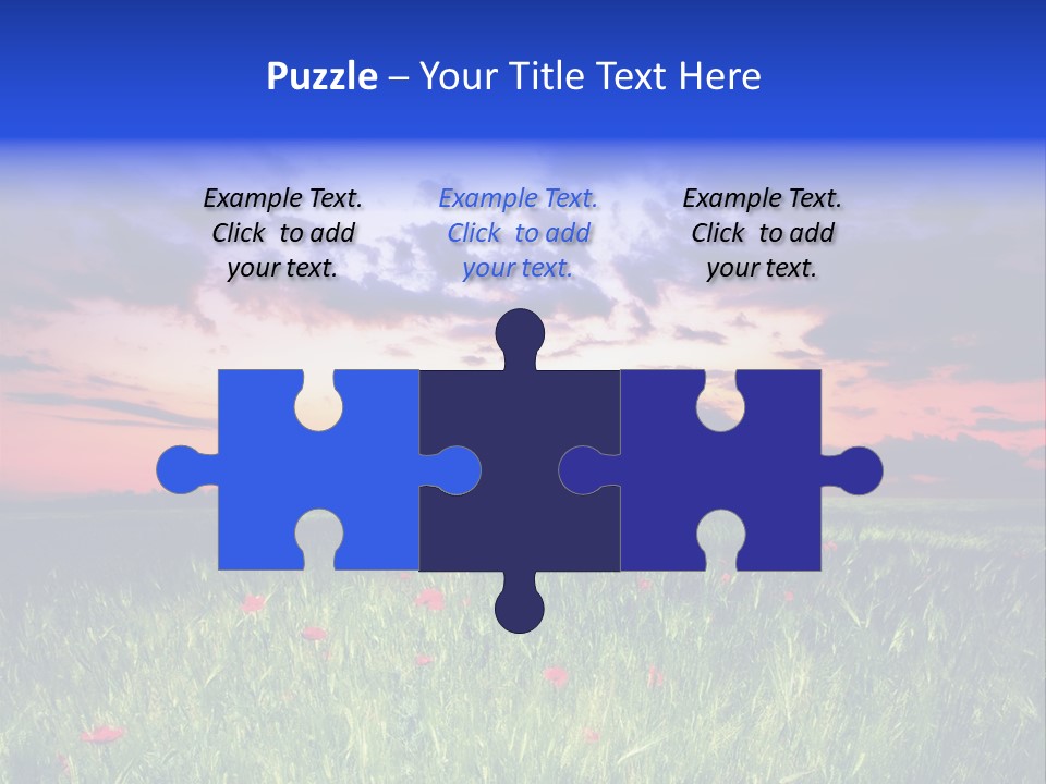 Nature Farm Grassland PowerPoint Template