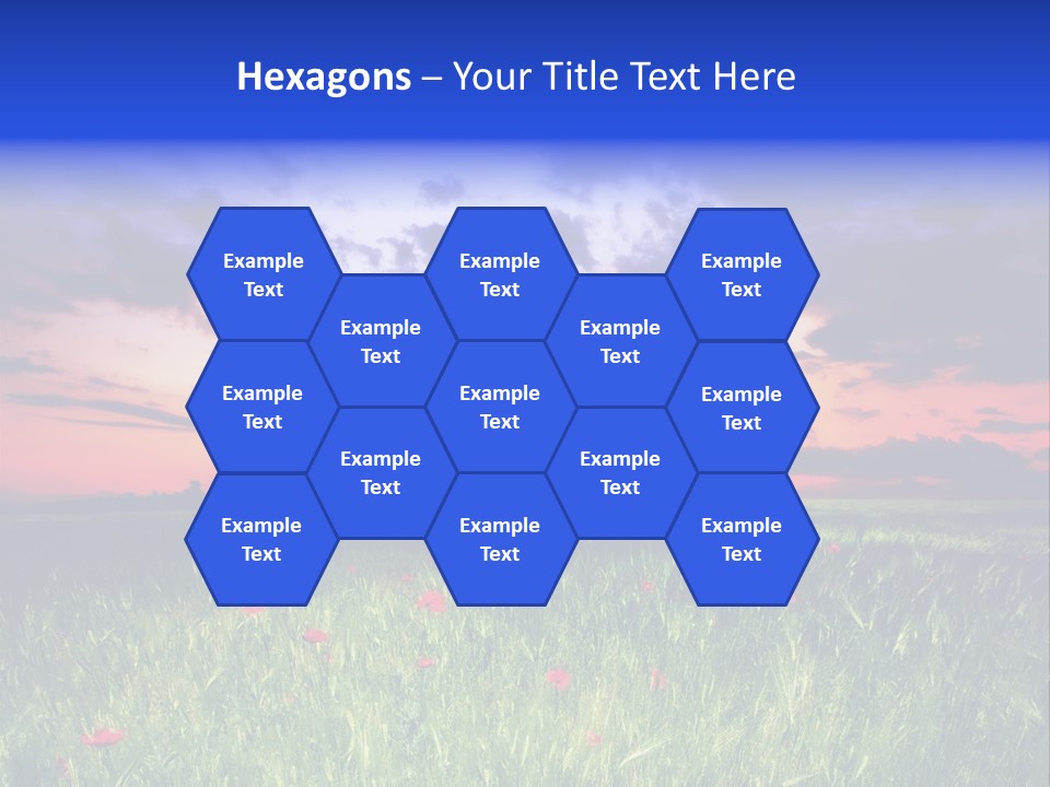 Nature Farm Grassland PowerPoint Template