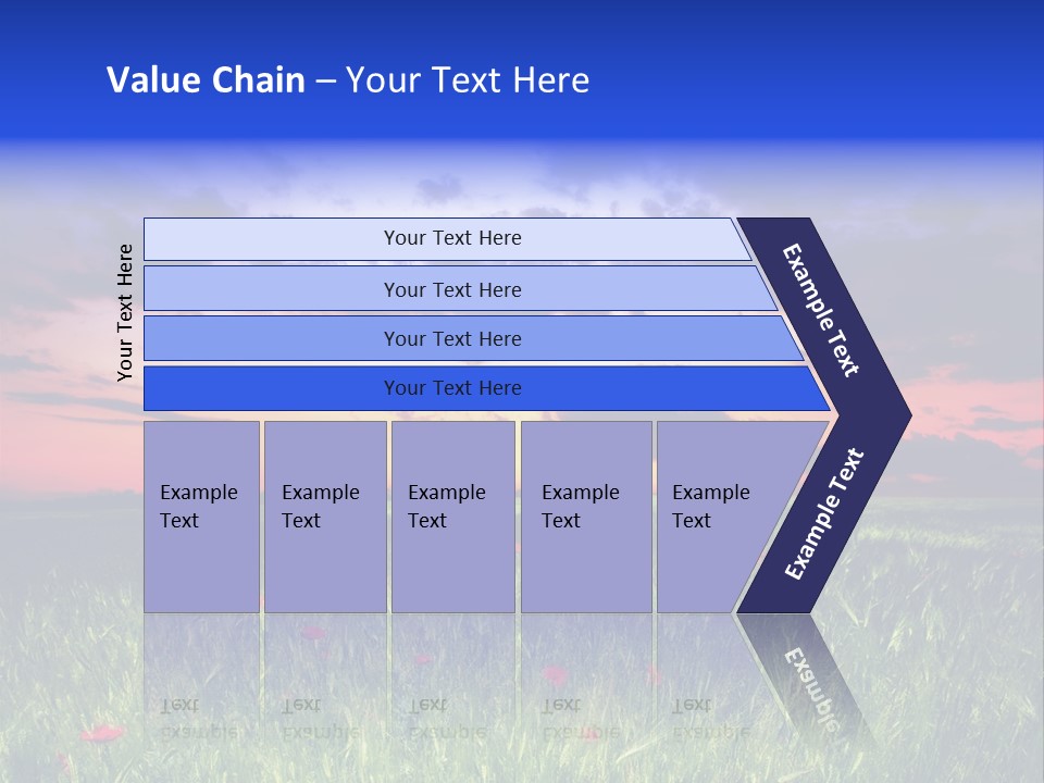 Nature Farm Grassland PowerPoint Template