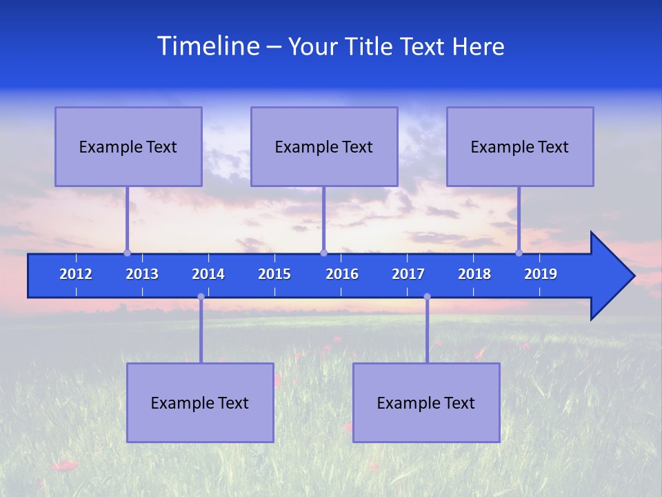 Nature Farm Grassland PowerPoint Template