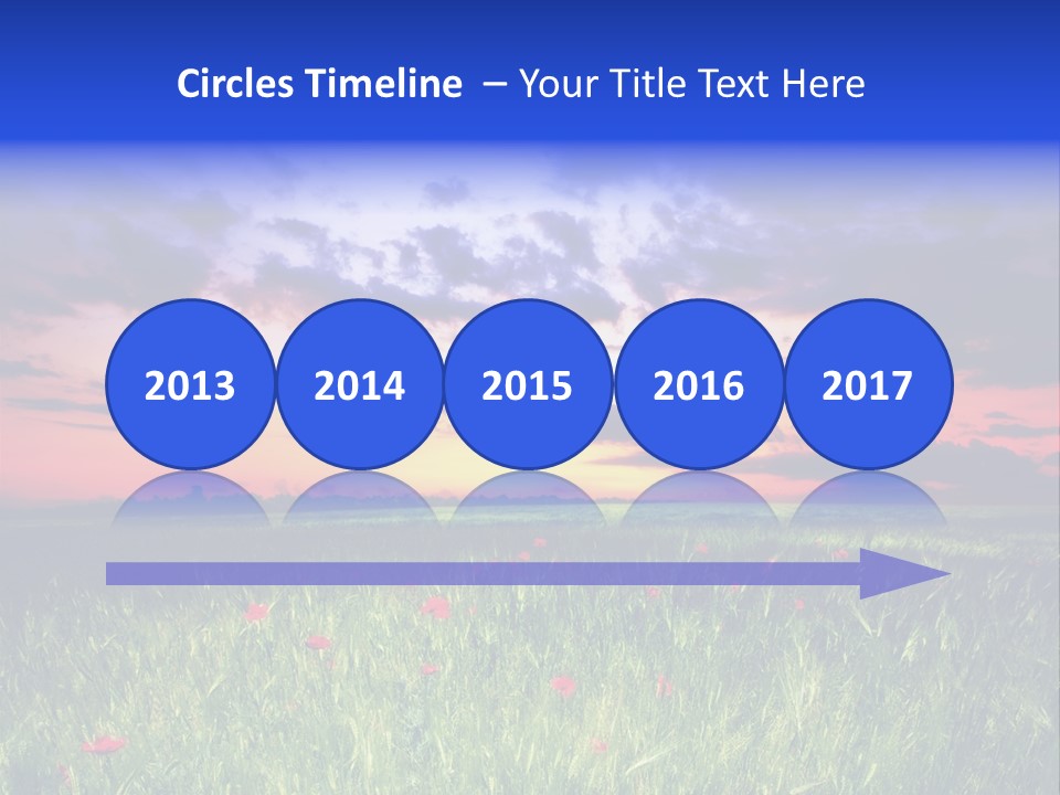 Nature Farm Grassland PowerPoint Template