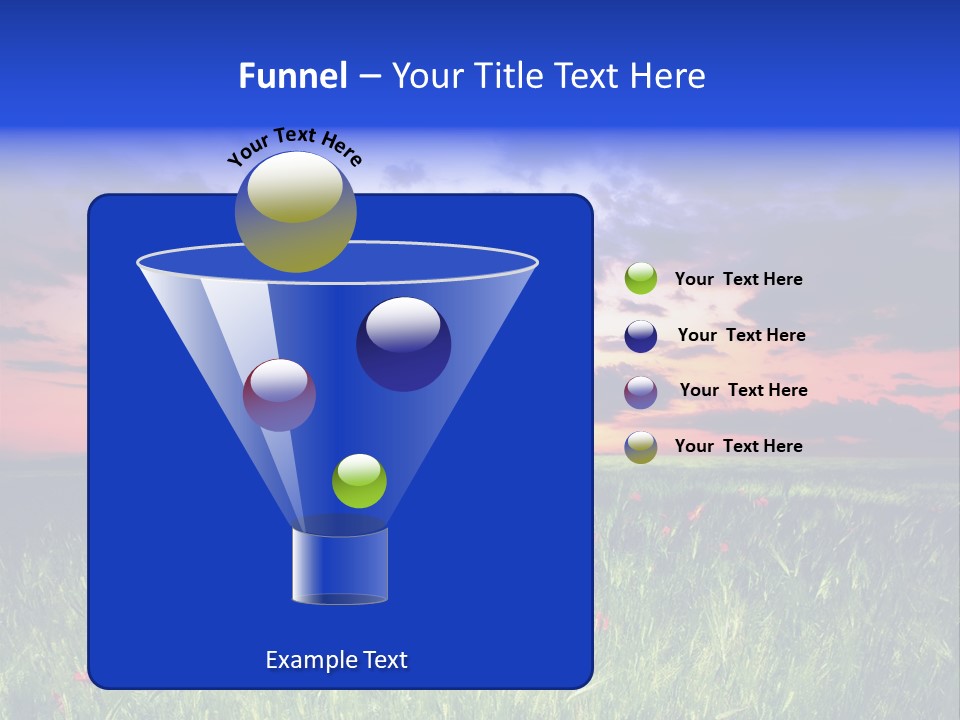 Nature Farm Grassland PowerPoint Template
