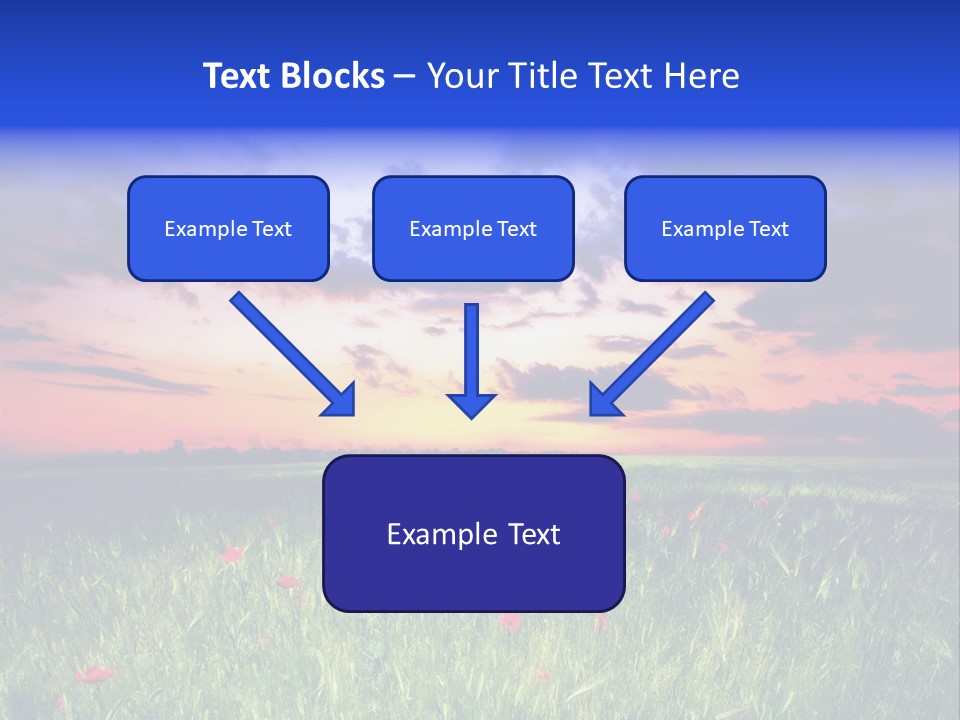 Nature Farm Grassland PowerPoint Template