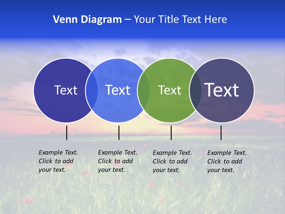 Nature Farm Grassland PowerPoint Template