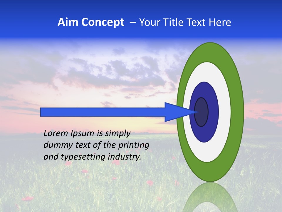 Nature Farm Grassland PowerPoint Template