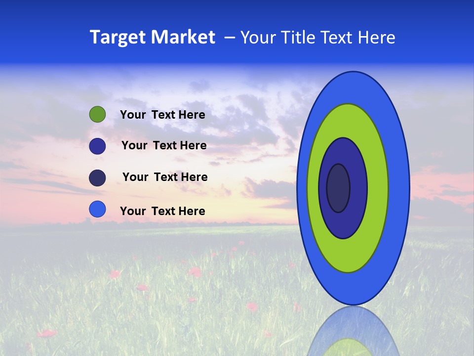 Nature Farm Grassland PowerPoint Template