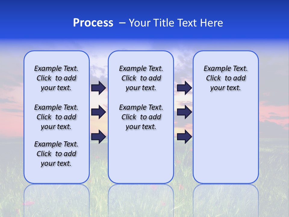 Nature Farm Grassland PowerPoint Template