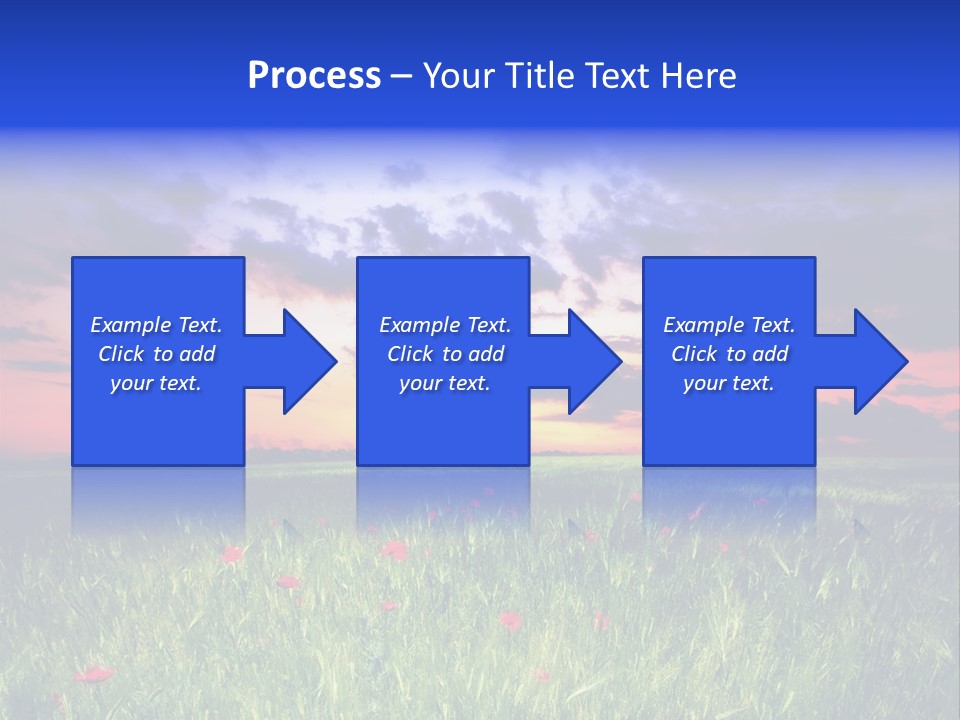 Nature Farm Grassland PowerPoint Template