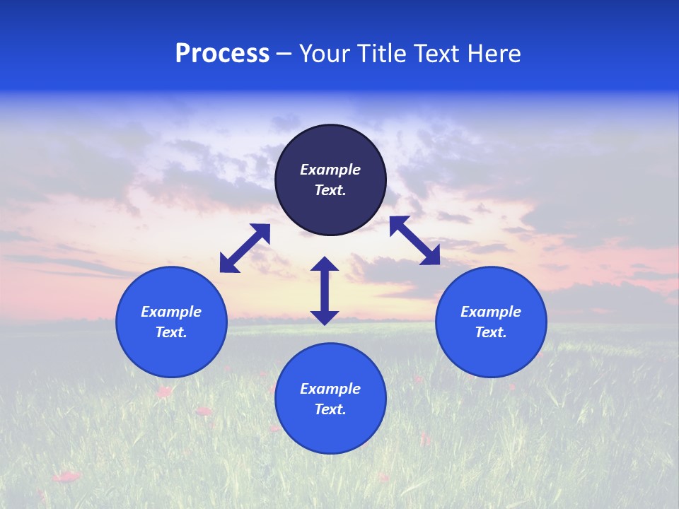 Nature Farm Grassland PowerPoint Template