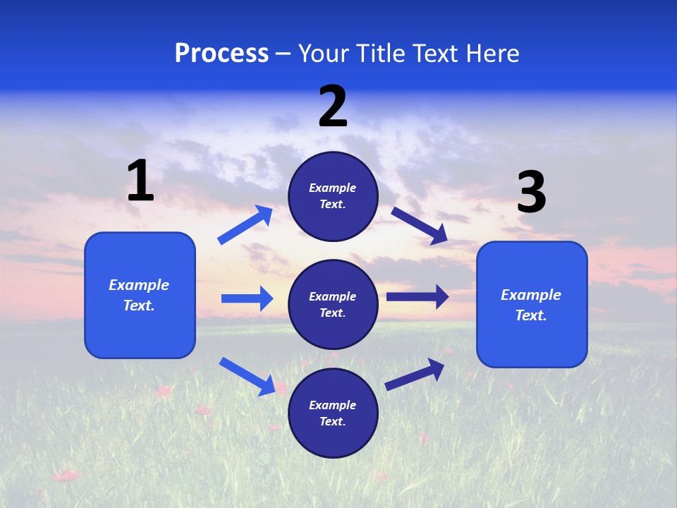 Nature Farm Grassland PowerPoint Template