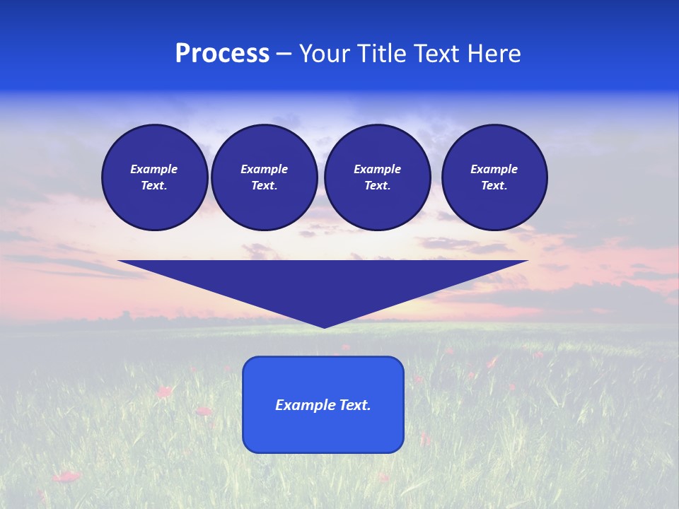 Nature Farm Grassland PowerPoint Template
