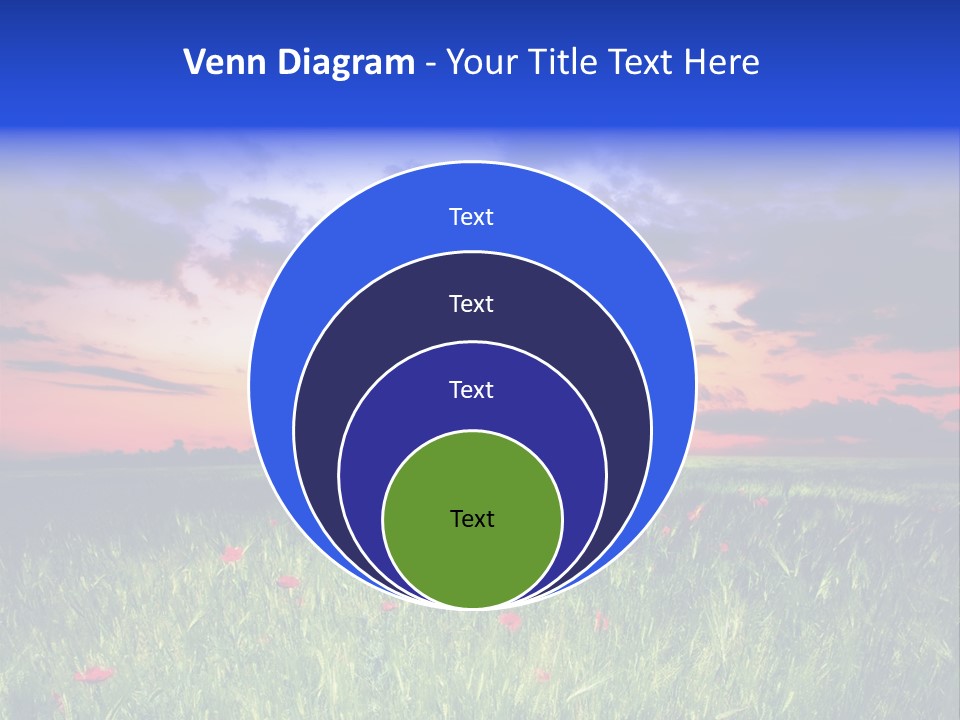 Nature Farm Grassland PowerPoint Template