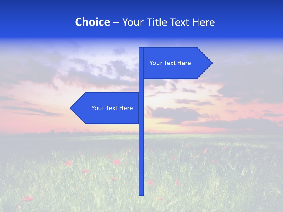 Nature Farm Grassland PowerPoint Template