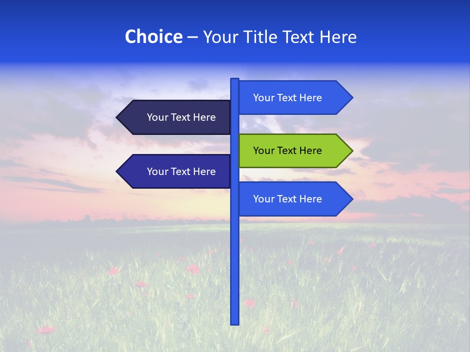 Nature Farm Grassland PowerPoint Template