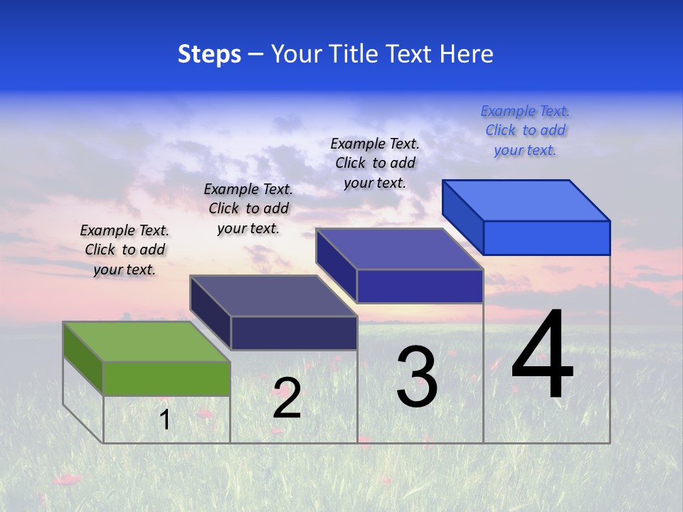 Nature Farm Grassland PowerPoint Template