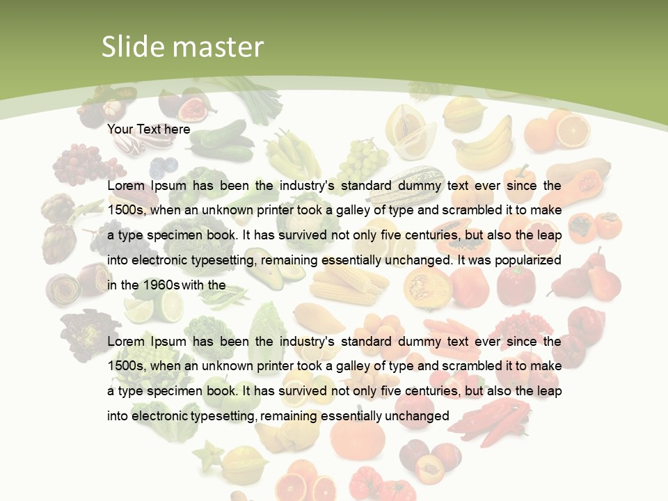 Onion Citrus Collection PowerPoint Template