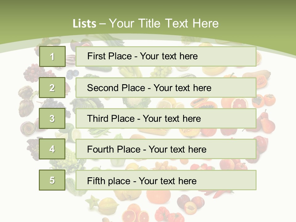 Onion Citrus Collection PowerPoint Template