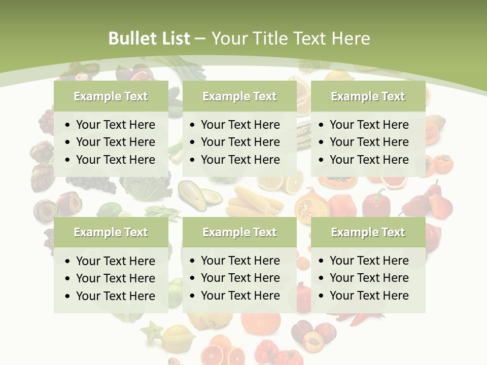 Onion Citrus Collection PowerPoint Template