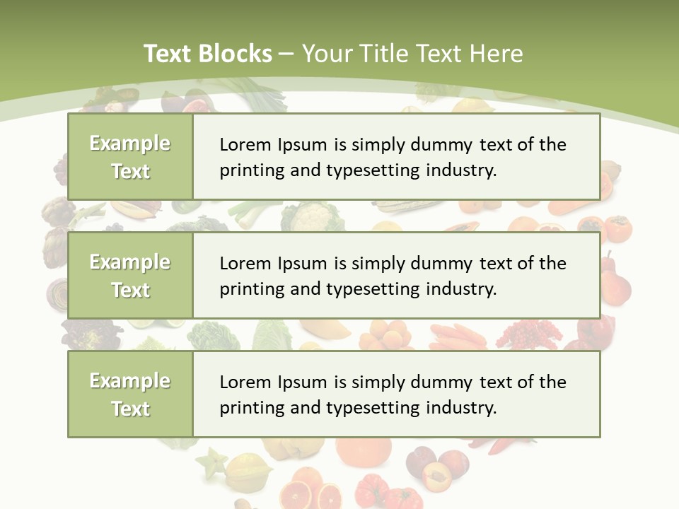 Onion Citrus Collection PowerPoint Template