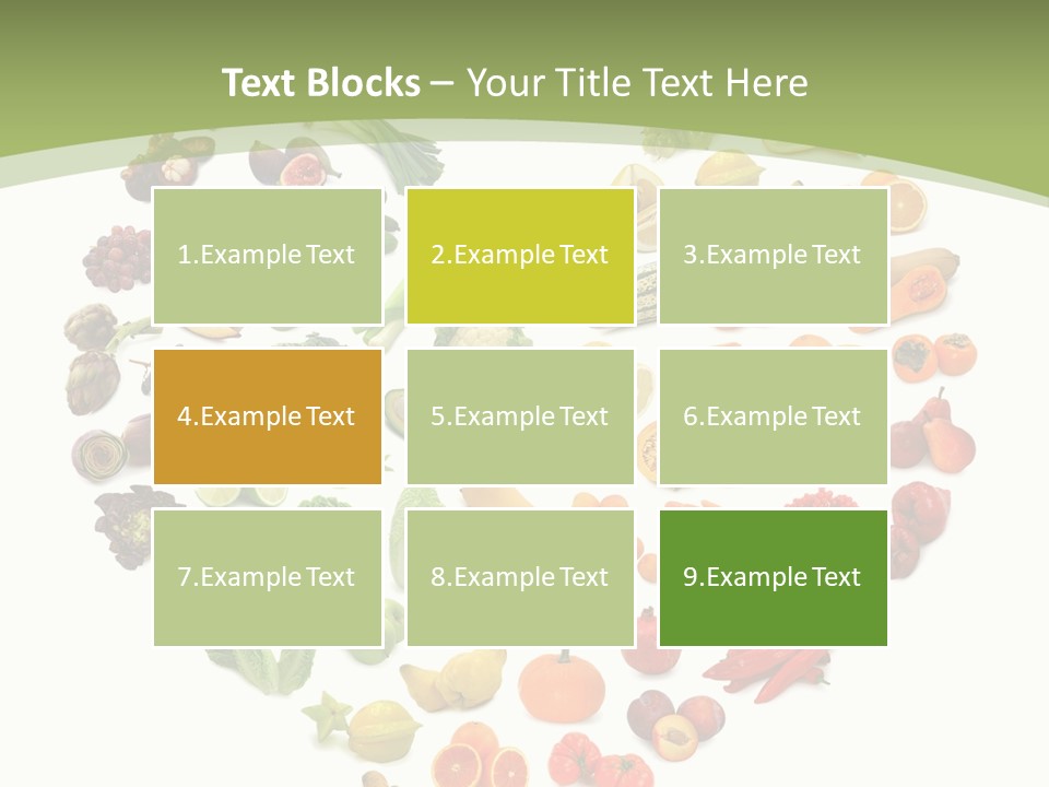 Onion Citrus Collection PowerPoint Template