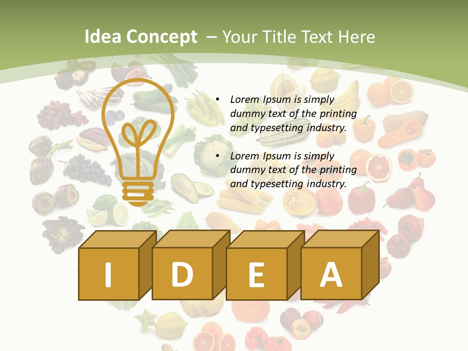 Onion Citrus Collection PowerPoint Template