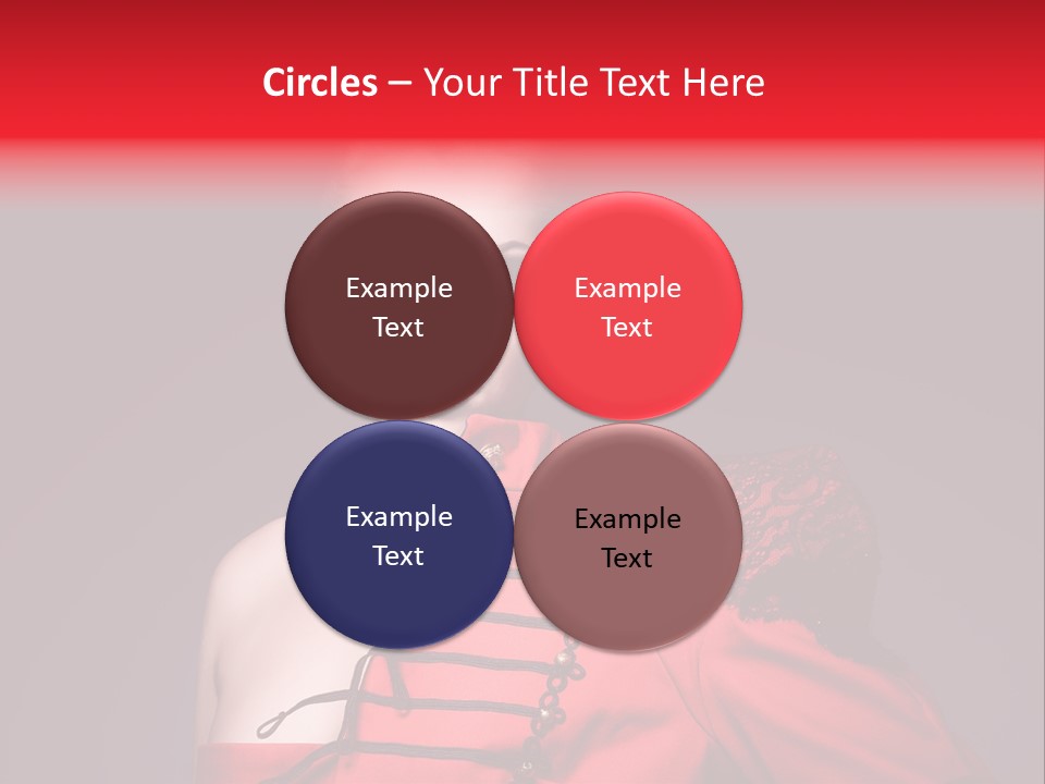 Glamour Black Eyes PowerPoint Template