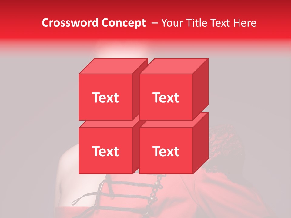 Glamour Black Eyes PowerPoint Template