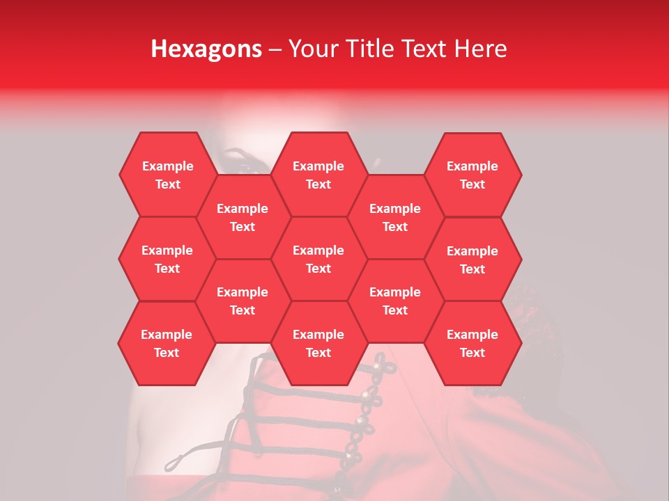 Glamour Black Eyes PowerPoint Template