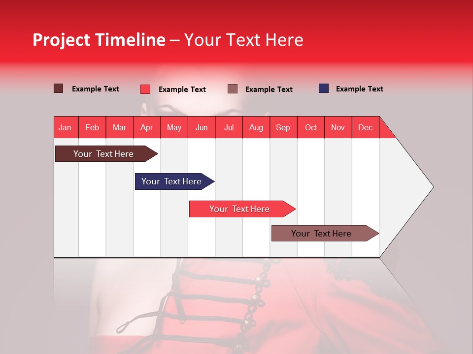 Glamour Black Eyes PowerPoint Template