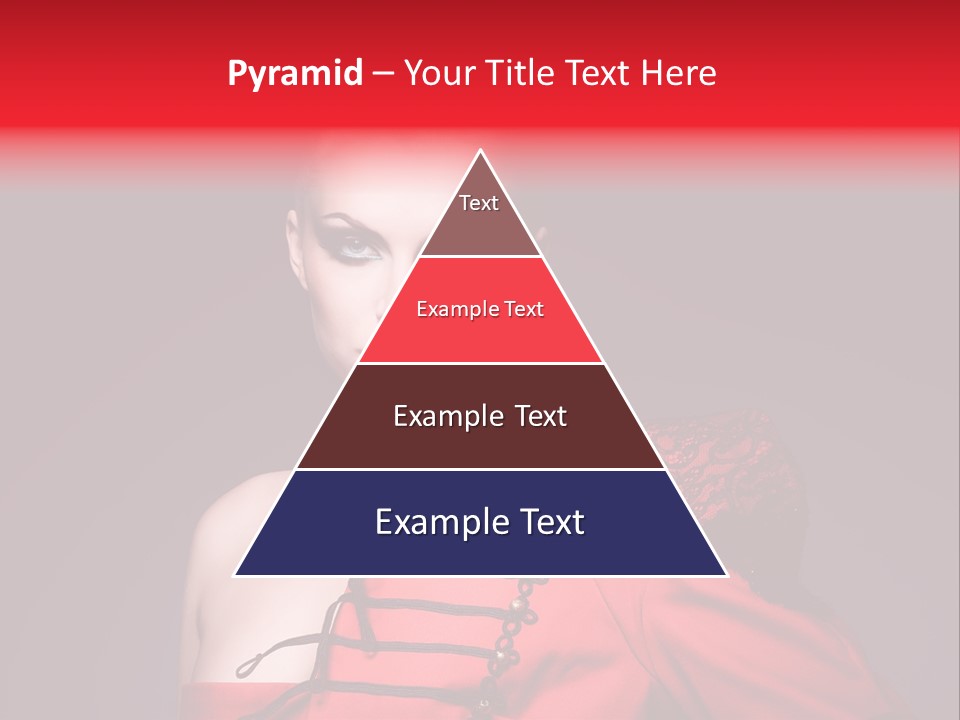 Glamour Black Eyes PowerPoint Template