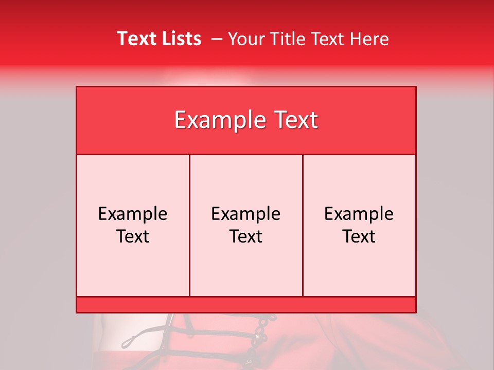 Glamour Black Eyes PowerPoint Template