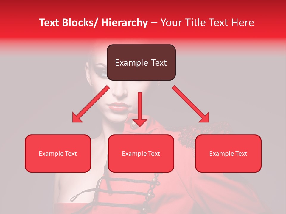 Glamour Black Eyes PowerPoint Template