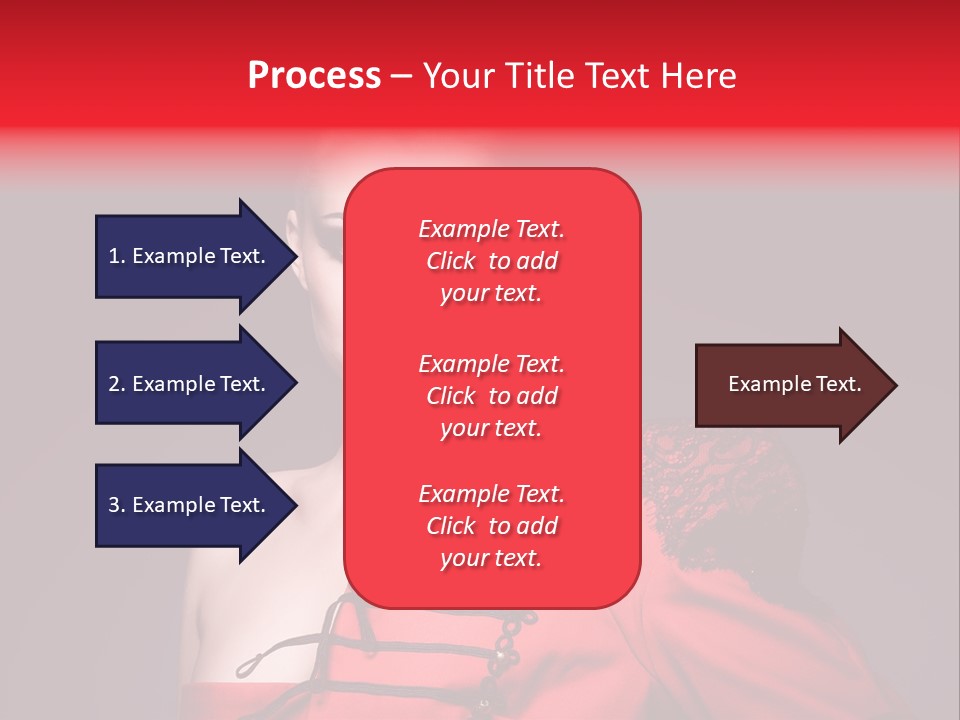 Glamour Black Eyes PowerPoint Template