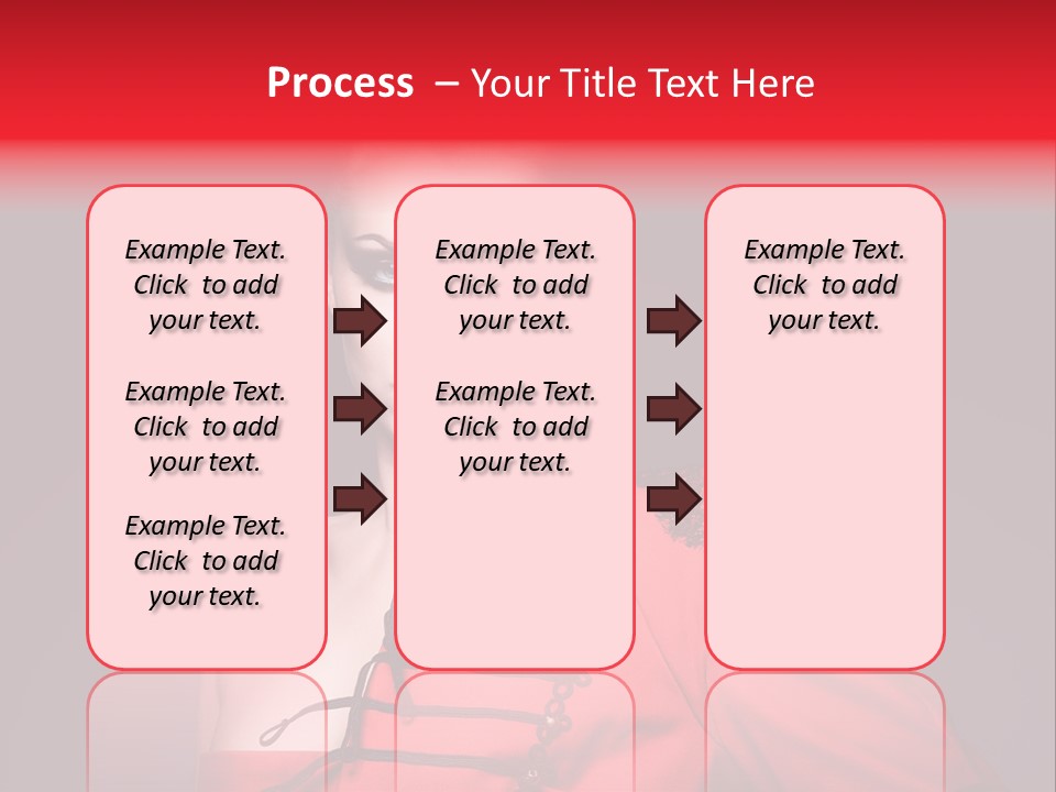 Glamour Black Eyes PowerPoint Template